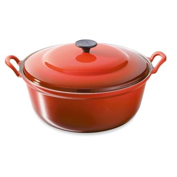 Faitouts, cocottes et marmites : Faitout Plume 32cm rouge